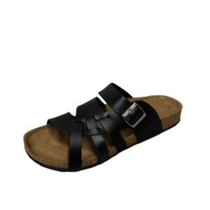 Mens Cork Footbed Sandals