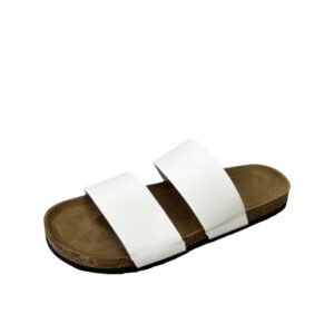 Womens Cork Footbed Indoor Outdoor Sandals