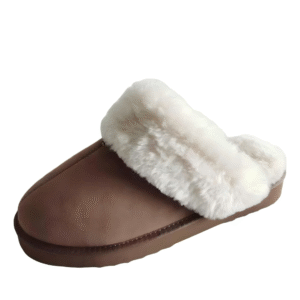 Tan Suede Slippers